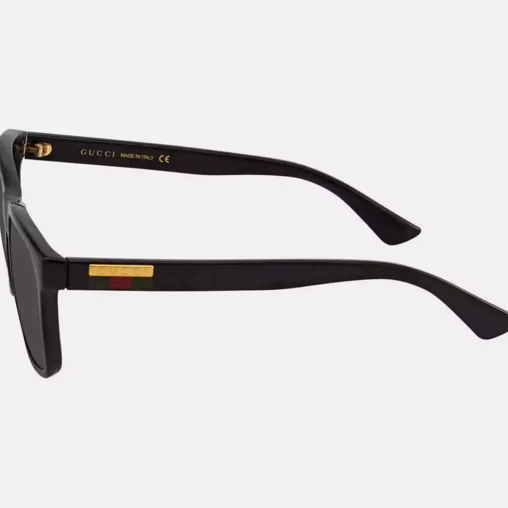 Gucci Men's NEW Rectangular Sunglasses 57mm
